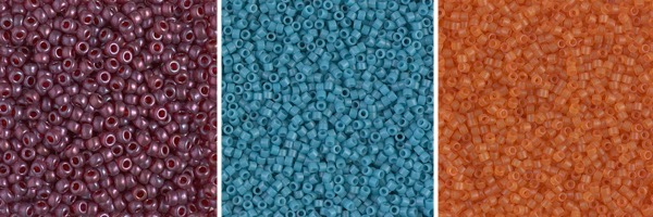 Semi Frosted seed beads